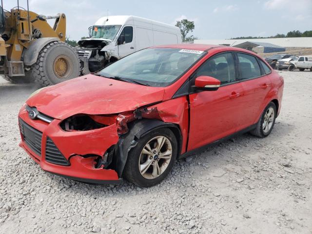 1FADP3F22EL268504 - 2014 FORD FOCUS SE RED photo 1