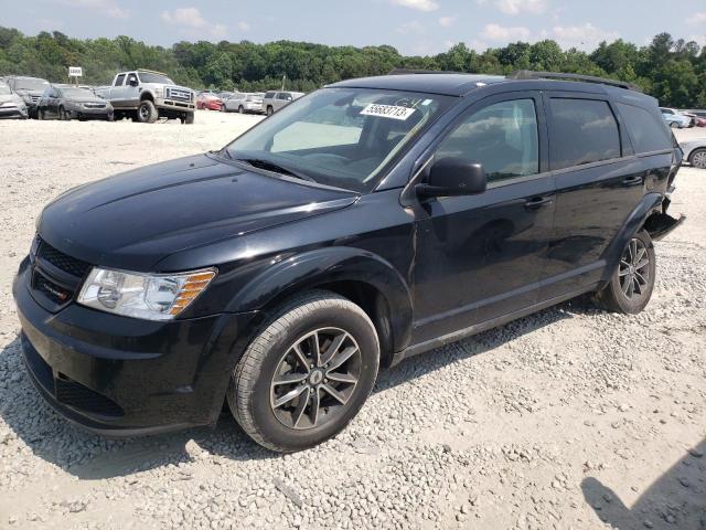 3C4PDCAB9JT381968 - 2018 DODGE JOURNEY SE BLACK photo 1