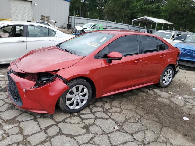 5YFEPRAE5LP146162 - 2020 TOYOTA COROLLA LE RED photo 1