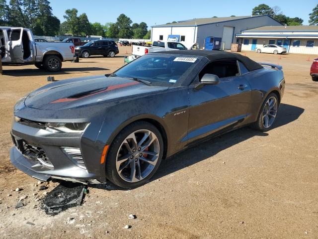 1G1FG3D71H0113331 - 2017 CHEVROLET CAMARO SS CHARCOAL photo 1