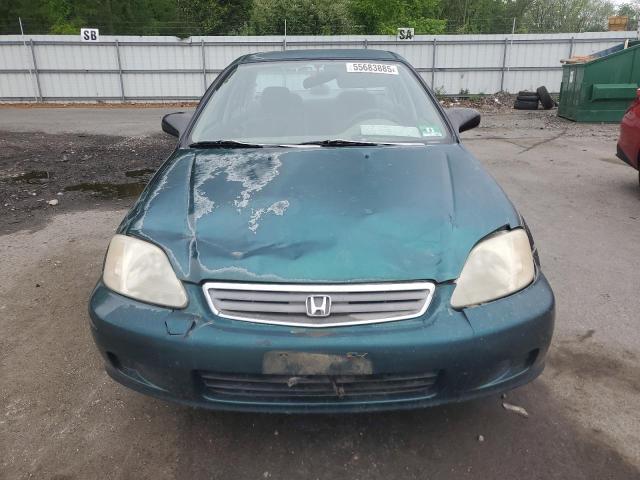 2HGEJ6619XH585514 - 1999 HONDA CIVIC BASE GREEN photo 5