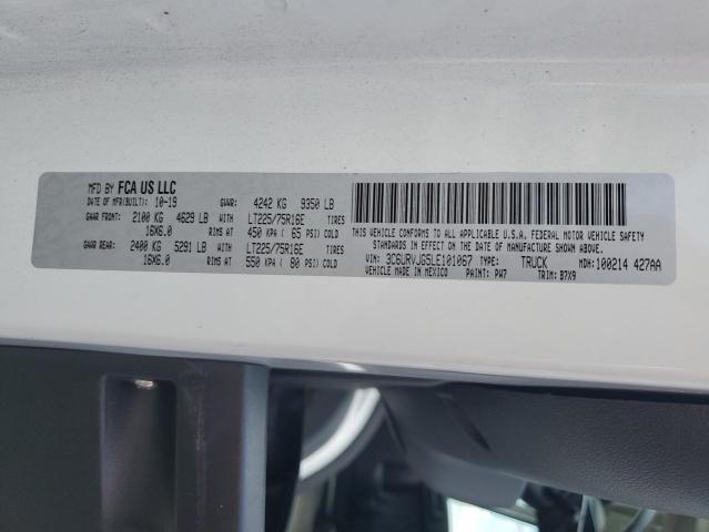 3C6URVJG5LE101067 - 2020 RAM PROMASTER 3500 HIGH 白色 照片 13