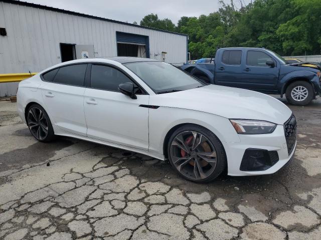 WAUC4CF55RA007780 - 2024 AUDI S5 PREMIUM PLUS WHITE photo 4