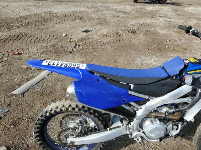 JYACJ26C7NA017365 - 2022 YAMAHA YZ450 F BLUE photo 6