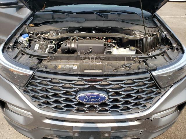 1FMSK8KH3NGC47768 - 2022 FORD EXPLORER ST-LINE GRAY photo 12