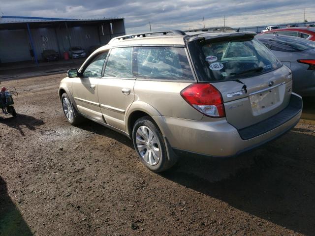 4S4BP86C284336818 - 2008 SUBARU OUTBACK 3.0R LL BEAN BEIGE photo 2