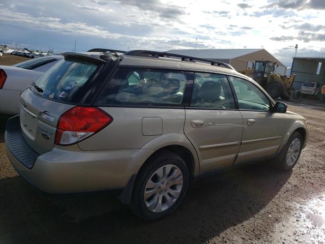 4S4BP86C284336818 - 2008 SUBARU OUTBACK 3.0R LL BEAN BEIGE photo 3