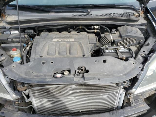 5FNRL38658B066193 - 2008 HONDA ODYSSEY EXL BLACK photo 12