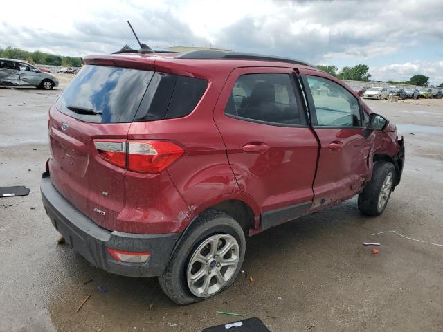 MAJ6S3GL3LC313025 - 2020 FORD ECOSPORT SE 红色 照片 3