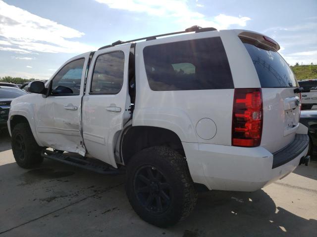 1GNSKBE02CR288411 - 2012 CHEVROLET TAHOE K1500 LT WHITE photo 2