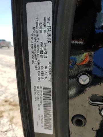 2C3CDZFJ8GH209941 - 2016 DODGE CHALLENGER R/T SCAT PACK BLACK photo 12