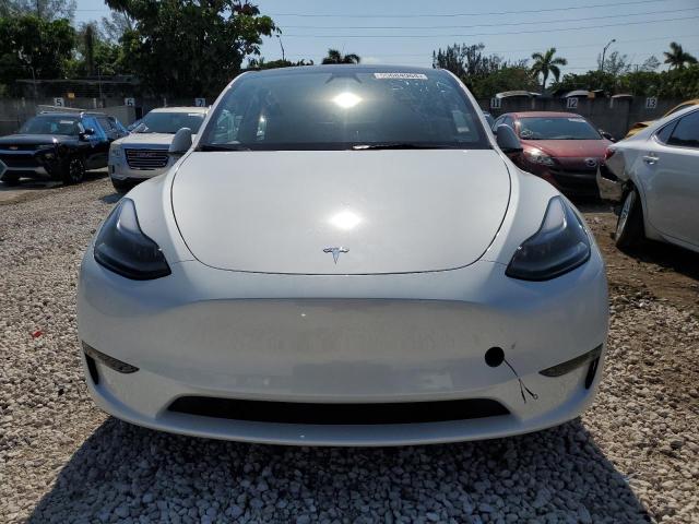 7SAYGDEF7PF839547 - 2023 TESLA MODEL Y WHITE photo 5