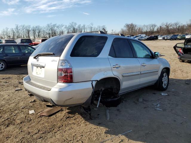 2HNYD188X6H501080 - 2006 ACURA MDX TOURING SILVER photo 3