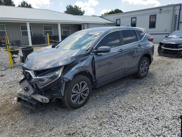 2HKRW2H81MH645633 - 2021 HONDA CR-V EXL GRAY photo 1