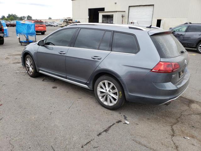 3VWH17AU9HM526210 - 2017 VOLKSWAGEN GOLF ALLTR S GRAY photo 2