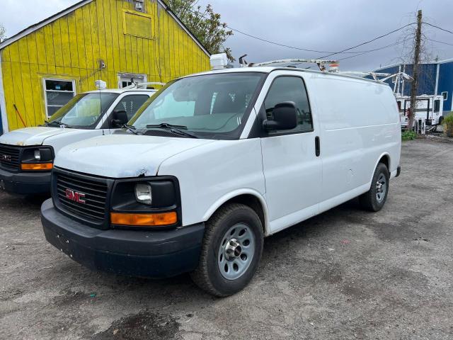 1GTS8AF4XD1184218 - 2013 GMC SAVANA G1500 WHITE photo 2