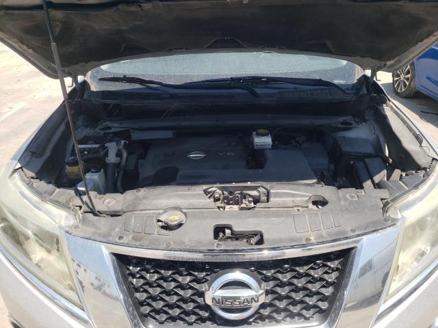 5N1AR2MN5DC607524 - 2013 NISSAN PATHFINDER S SILVER photo 12