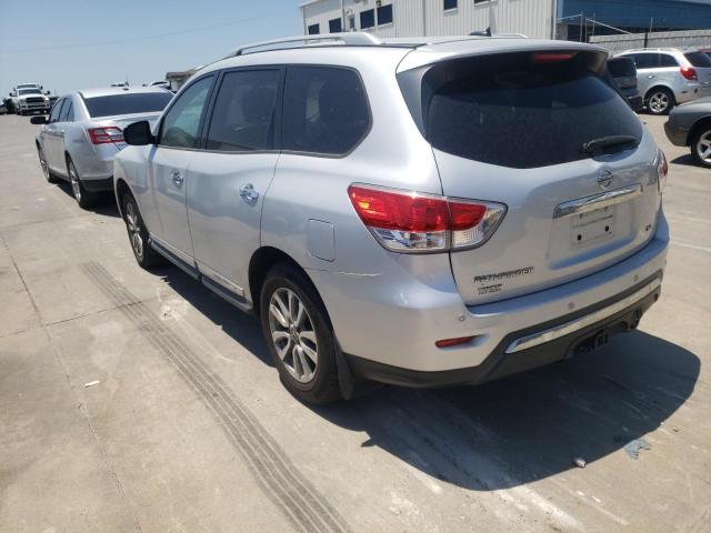 5N1AR2MN5DC607524 - 2013 NISSAN PATHFINDER S SILVER photo 2