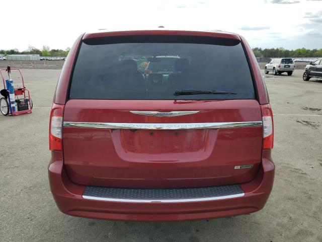 2C4RC1CG9DR511456 - 2013 CHRYSLER TOWN & COU TOURING L MAROON photo 6