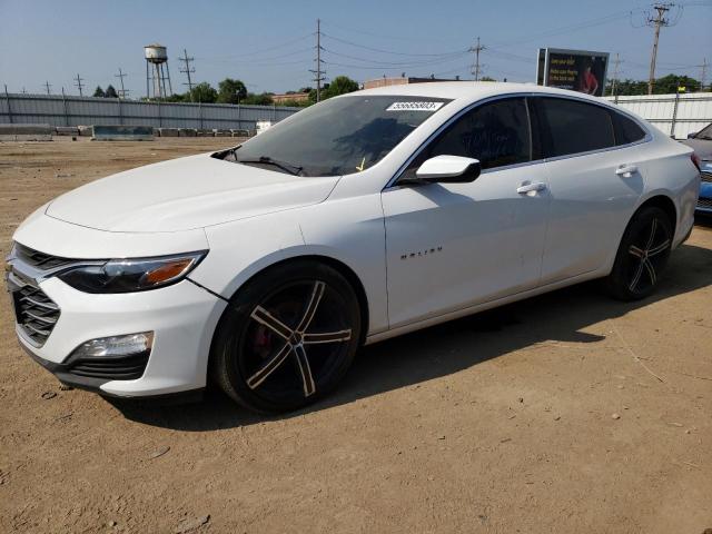 1G1ZD5ST6KF117915 - 2019 CHEVROLET MALIBU LT WHITE photo 1