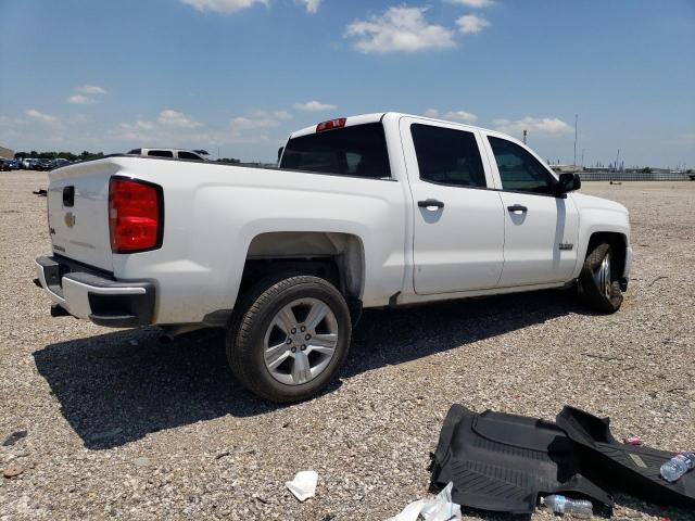 3GCPCPEC2JG641617 - 2018 CHEVROLET SILVERADO C1500 CUSTOM WHITE photo 3