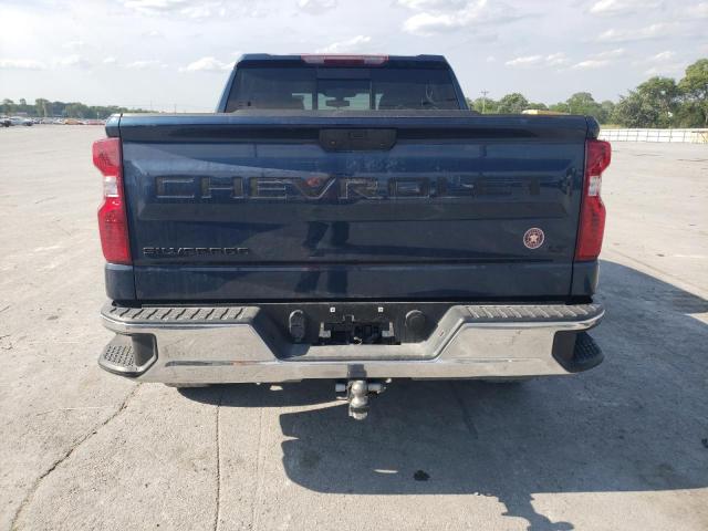 3GCUYDED1MG372638 - 2021 CHEVROLET SILVERADO K1500 LT BLUE photo 6