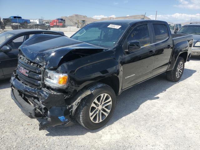 1GTG6CE32G1270403 - 2016 GMC CANYON SLE BLACK photo 1