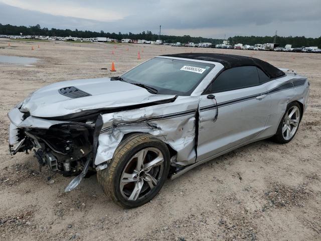 1G1FH3D78K0112827 - 2019 CHEVROLET CAMARO SS SILVER photo 1