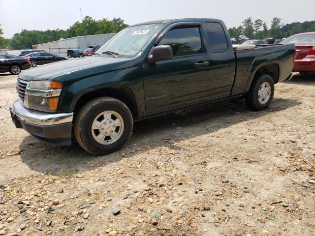 1GTCS198448166874 - 2004 GMC CANYON GREEN photo 1