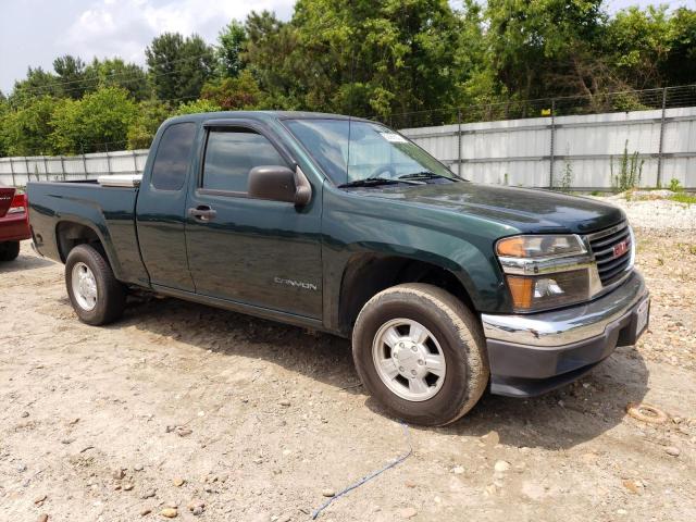 1GTCS198448166874 - 2004 GMC CANYON GREEN photo 4