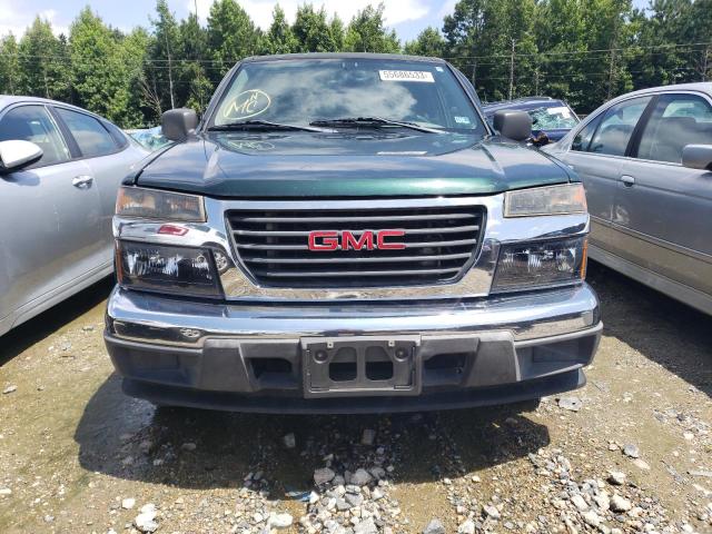 1GTCS198448166874 - 2004 GMC CANYON GREEN photo 5