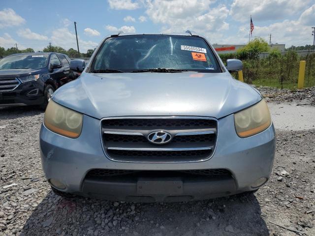 5NMSH13E18H177408 - 2008 HYUNDAI SANTA FE SE BLUE photo 5