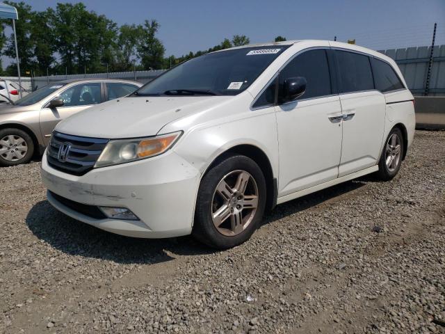 5FNRL5H91CB007575 - 2012 HONDA ODYSSEY TOURING WHITE photo 1