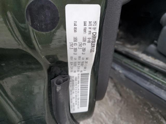 1J8HG48K98C241652 - 2008 JEEP COMMANDER SPORT მწვანე ფოტო 13