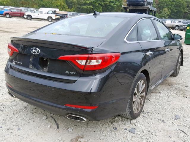 5NPE34AFXFH253281 - 2015 HYUNDAI SONATA SPORT  photo 4