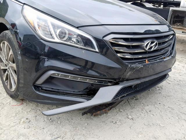 5NPE34AFXFH253281 - 2015 HYUNDAI SONATA SPORT  photo 9