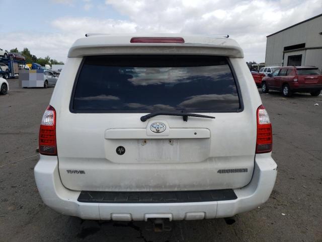 JTEZU14R78K002463 - 2008 TOYOTA 4RUNNER SR5 WHITE photo 6