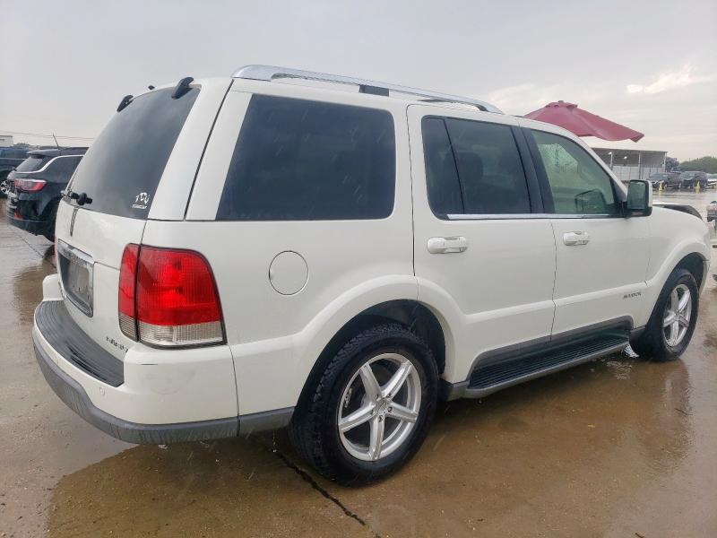 5LMEU68H33ZJ42410 - 2003 LINCOLN AVIATOR თეთრი ფოტო 3