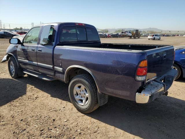 5TBRT34162S306700 - 2002 TOYOTA TUNDRA ACCESS CAB BLUE photo 2