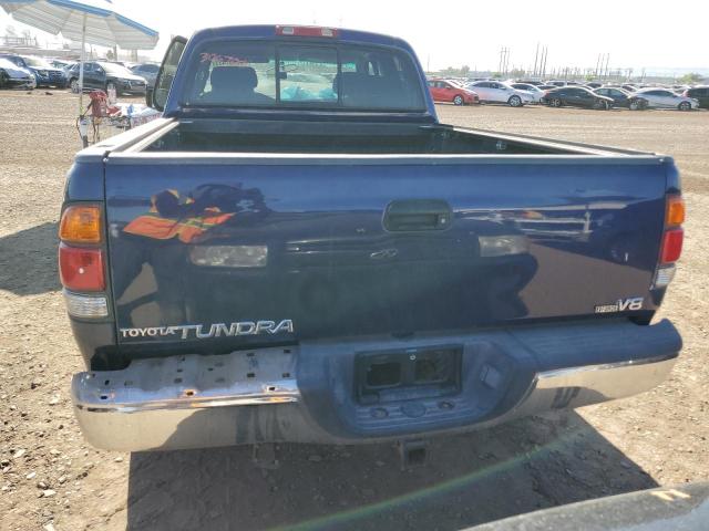 5TBRT34162S306700 - 2002 TOYOTA TUNDRA ACCESS CAB BLUE photo 6