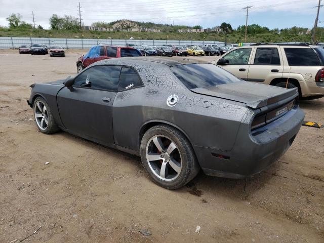 2B3CJ7DJ8BH506438 - 2011 DODGE CHALLENGER SRT-8 GRAY photo 2