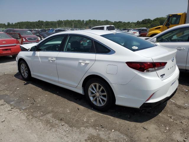 5NPE24AF6KH766752 - 2019 HYUNDAI SONATA SE WHITE photo 2