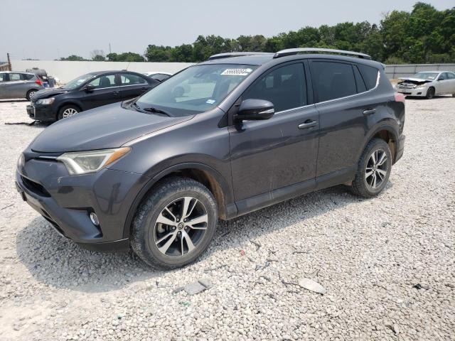 2T3WFREV3HW382646 - 2017 TOYOTA RAV4 XLE GRAY photo 1