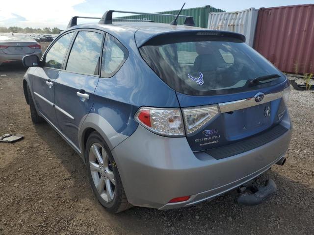 JF1GH6D67AH825339 - 2010 SUBARU IMPREZA OUTBACK SPORT BLUE photo 3