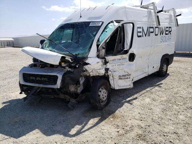 3C6TRVDG8LE139674 - 2020 RAM PROMASTER 2500 HIGH 白色 照片 1