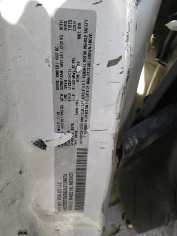 3C6TRVDG8LE139674 - 2020 RAM PROMASTER 2500 HIGH 白色 照片 13