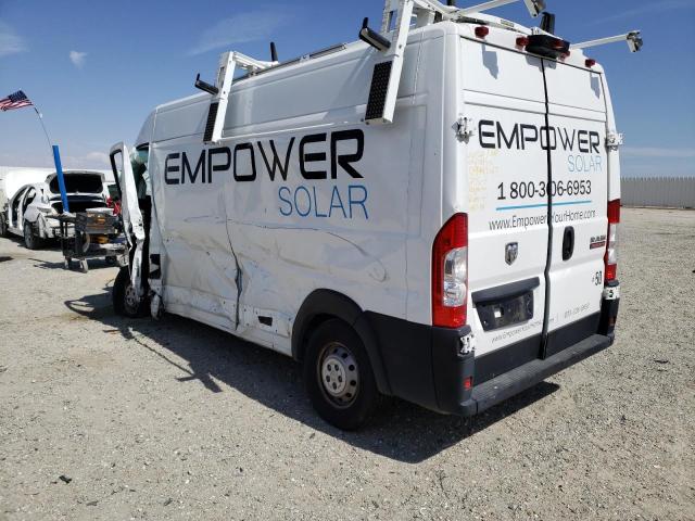 3C6TRVDG8LE139674 - 2020 RAM PROMASTER 2500 HIGH 白色 照片 2