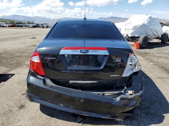 3FAHP0CG8CR307000 - 2012 FORD FUSION SEL BLACK photo 6