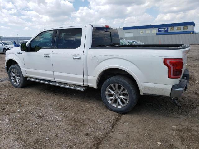 1FTEW1EF9GKD64665 - 2016 FORD F150 SUPERCREW WHITE photo 2