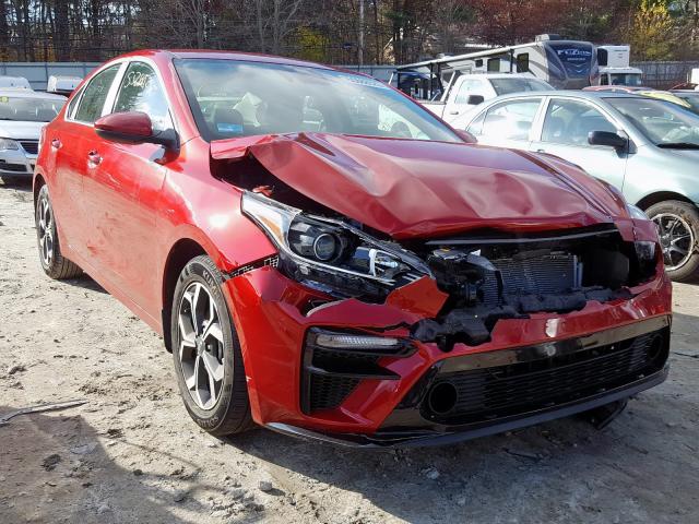 3KPF24AD8KE080381 - 2019 KIA FORTE FE  photo 1